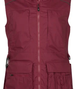 Pinewood Women's Dog Sports Expert Vest Dark Tomato/Dark Red