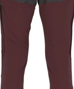 Pinewood Women's Finnveden Hybrid Extreme Trousers Earth Plum/Dark Anthracite