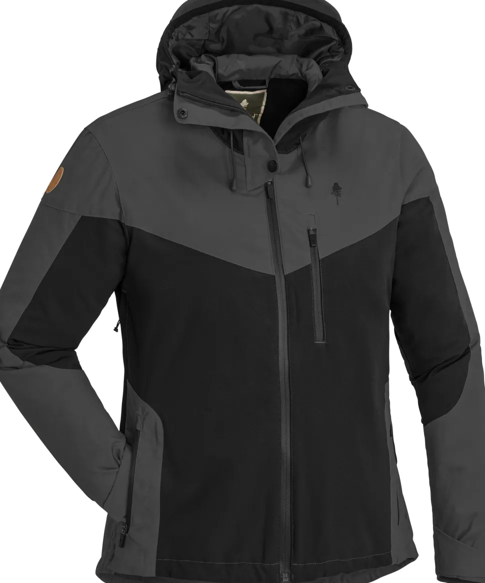 Pinewood Women's Finnveden Hybrid Extreme Jacket Black/Antracit