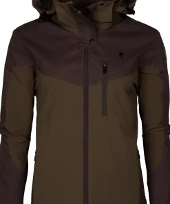 Pinewood Women's Finnveden Hybrid Jacket Dark Brown