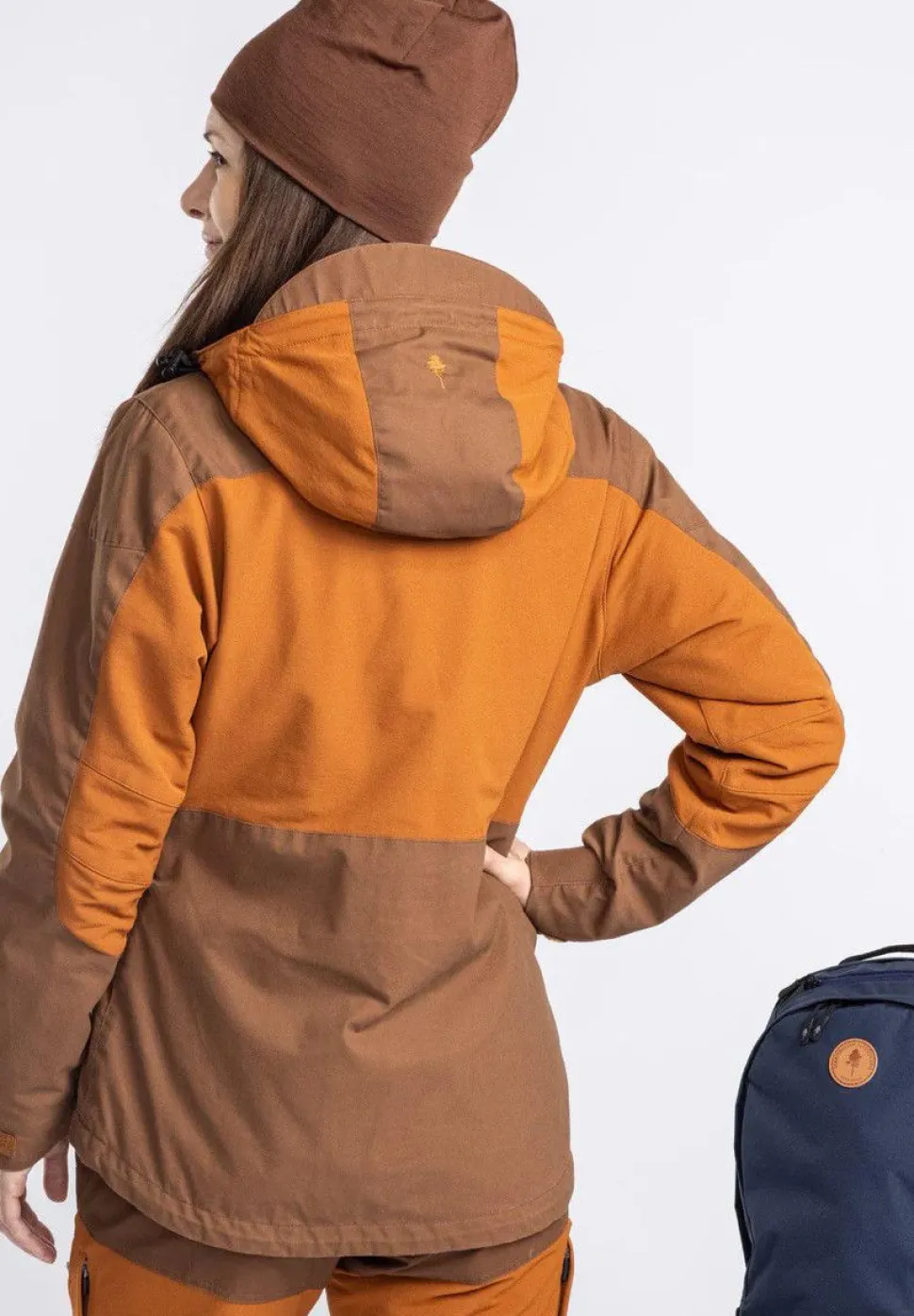 Pinewood Women's Finnveden Hybrid Extreme Jacket Fudge/Nougat
