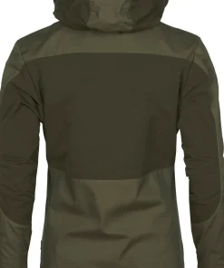 Pinewood Women's Finnveden Hybrid Jacket Dark Olive/Hunting Olive