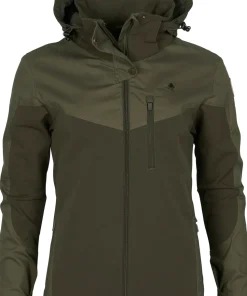 Pinewood Women's Finnveden Hybrid Jacket Dark Olive/Hunting Olive