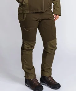 Pinewood Women's Finnveden Hybrid Extreme Trousers Dark Olive/Hutinng Olive