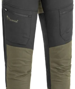 Pinewood Women's Finnveden Hybrid Trousers Mid Green/Dark Anthracite