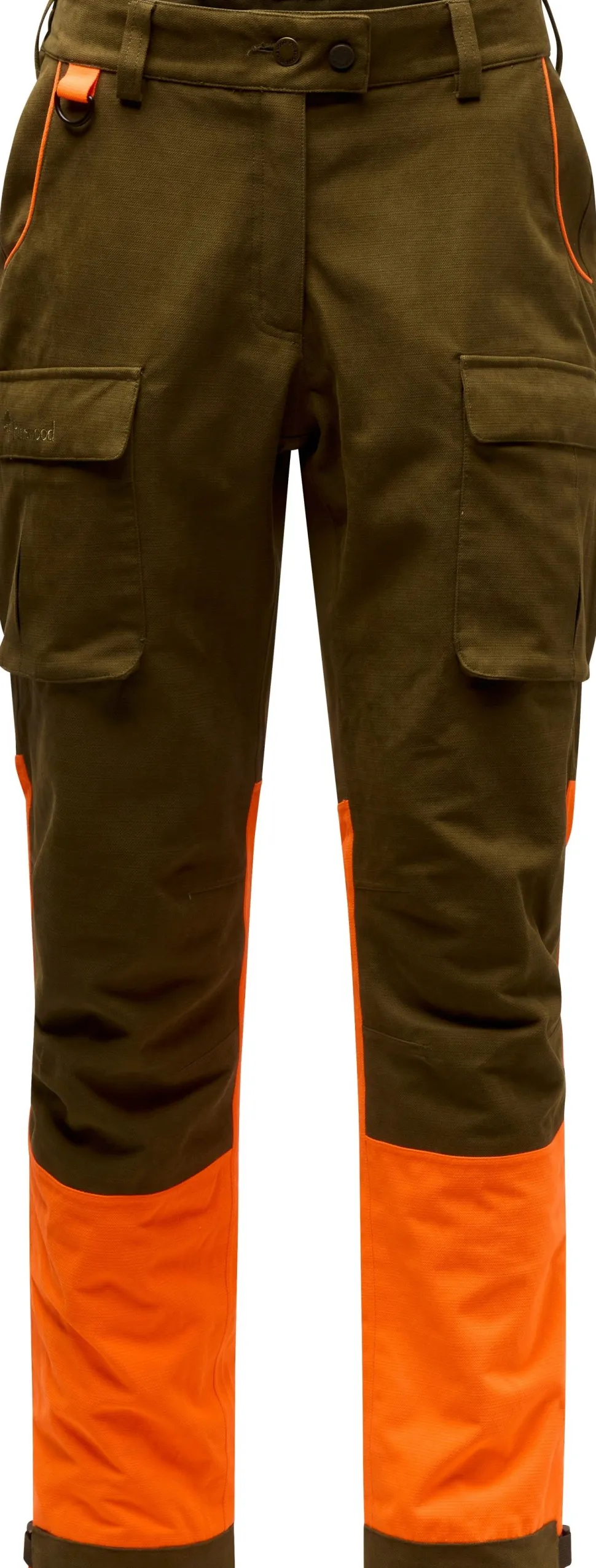 Pinewood Women's Furudal Expert 2L Hunting Trousers Olivegreen/orange