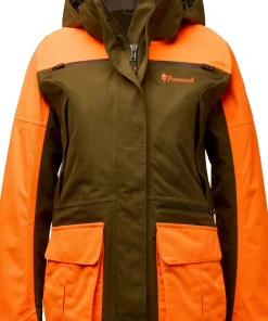 Pinewood Women's Furudal Expert 2L Hunting Jacket Olivegreen/orange