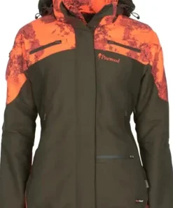 Pinewood Women's Hunter Pro Xtr 2.0 Camou Jacket Mossgreen/Strata Blaze