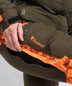 Pinewood Women's Hunter Pro Xtreme 2.0 Camou Pants Mossgreen/Strata Blaze