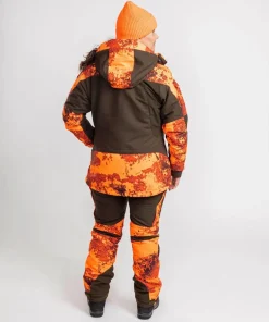 Pinewood Women's Hunter Pro Xtreme 2.0 Camou Pants Mossgreen/Strata Blaze