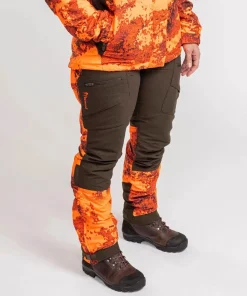 Pinewood Women's Hunter Pro Xtreme 2.0 Camou Pants Mossgreen/Strata Blaze