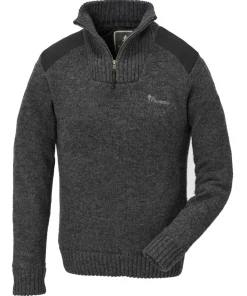 Pinewood Women's Hurricane Sweater Dark Grey Melange