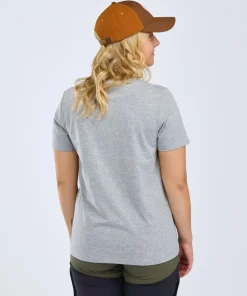 Pinewood Women's 3-Pack T-Shirt Greymel/Dark Pink/Black