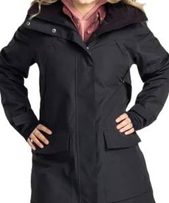 Pinewood Women's Rain Parka Black