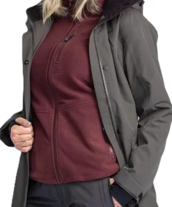 Pinewood Women's Rain Parka Dark Green