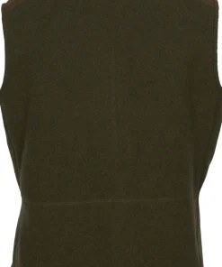Pinewood Women's Småland Forest Fleece Vest Hunting Green