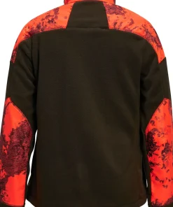 Pinewood Women's Småland Hunters Camou Fleece Jacket H.Brown/Strata Blaze