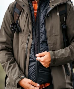 Pinewood Women's Wool Insulated Midlayer Jacket Black