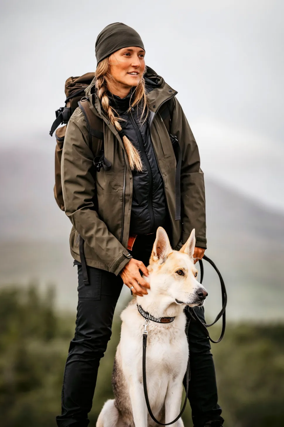 Pinewood Women's Wool Insulated Midlayer Jacket Black