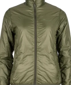 Pinewood Women's Wool Insulated Midlayer Jacket Moss Green