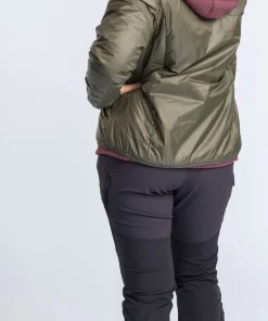 Pinewood Women's Wool Insulated Midlayer Jacket Moss Green