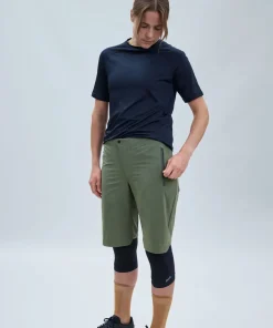 POC Women's Essential Enduro Shorts Epidote Green