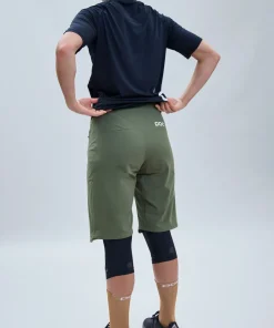 POC Women's Essential Enduro Shorts Epidote Green
