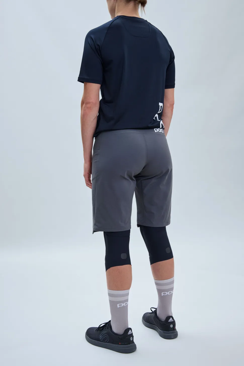 POC Women's Essential Enduro Shorts Sylvanite Grey
