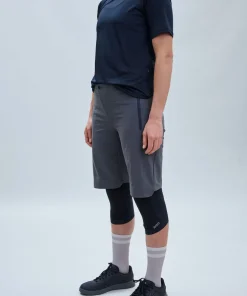 POC Women's Essential Enduro Shorts Sylvanite Grey