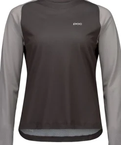 POC Women's Motion Air Long Sleeve Jersey Granite Grey