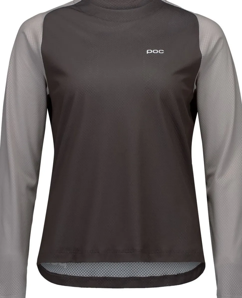 POC Women's Motion Air Long Sleeve Jersey Granite Grey