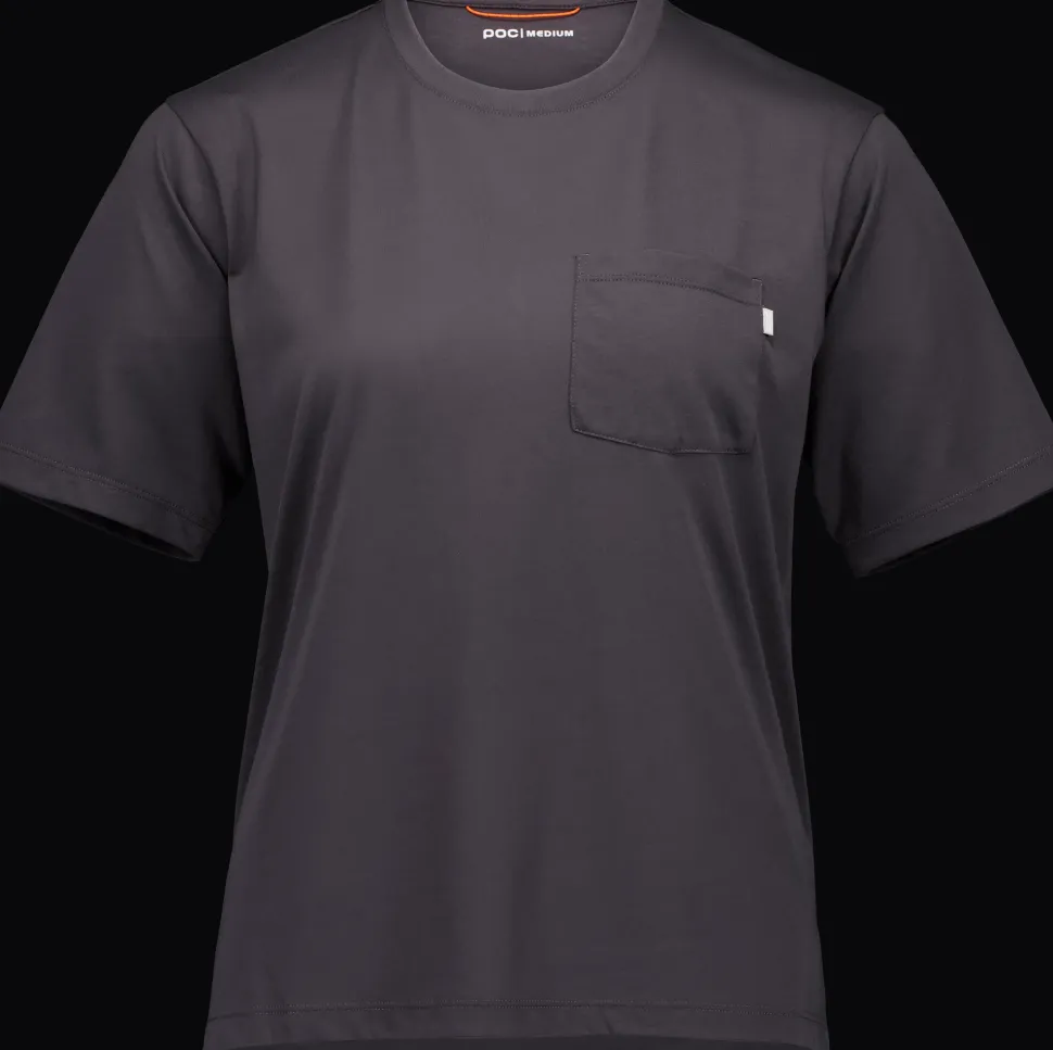 POC Women's Motion Short Sleeve MTB Jersey Sylvanite Grey