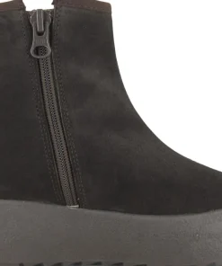 Pomar Women's Kallio GORE-TEX Ankle Boot Bark Suede(fur L) Curling