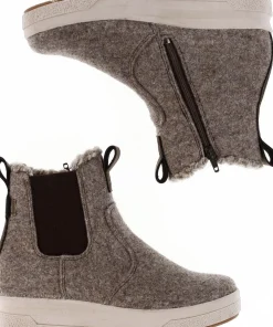 Pomar Women´s Kevo GORE-TEX Ankle Boot Sand Felt/bark Micro