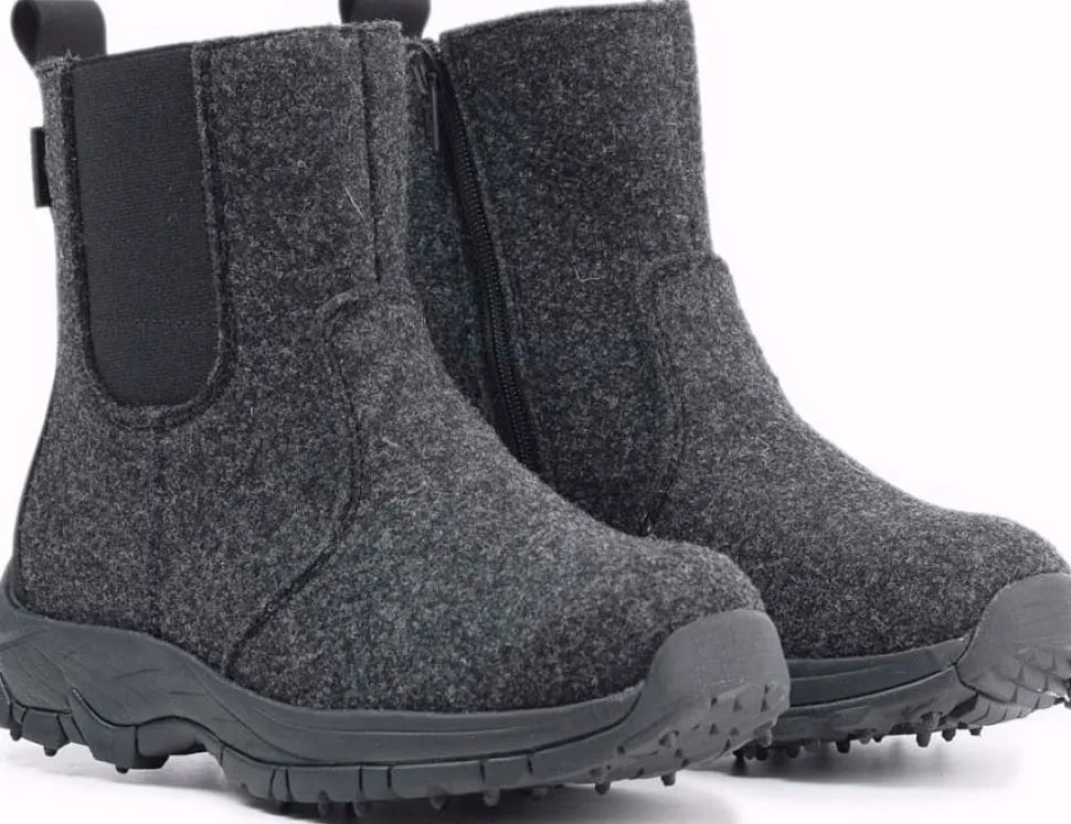 Pomar Women's Metso GORE-TEX Winter Spike Boot Granit felt/Black waxy
