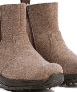 Pomar Women's Metso GORE-TEX Winter Spike Boot Sand Felt/Bark Waxy/Spike S
