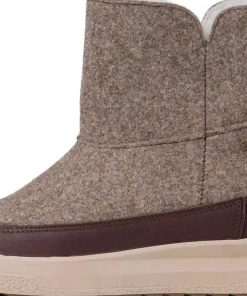 Pomar Women's Niva GORE-TEX Ankle Boot Sand Felt/vivian Brown/fur