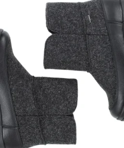 Pomar Women's Niva GORE-TEX Ankle Boot Granit Felt/vivian Black/fur