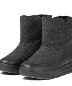 Pomar Women's Niva GORE-TEX Ankle Boot Granit Felt/vivian Black/fur