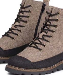 Pomar Women's Perho GORE-TEX Ankle Boot Sand Felt/pu-suede