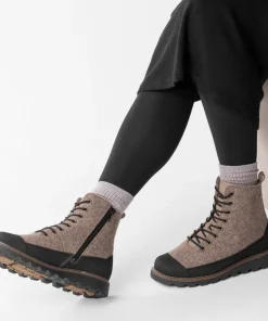 Pomar Women's Perho GORE-TEX Ankle Boot Sand Felt/pu-suede