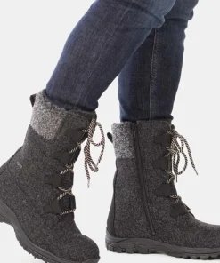 Pomar Women's Riekko GORE-TEX Boot Granit Felt/black Micro