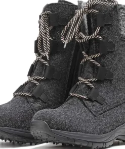 Pomar Women's Riekko GORE-TEX Boot Granit Felt/black Micro