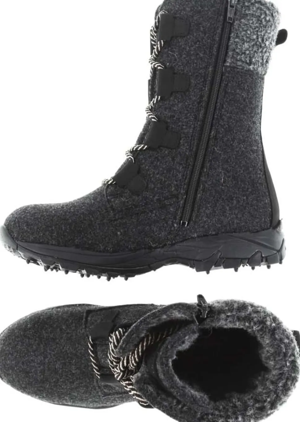 Pomar Women's Riekko GORE-TEX Boot Granit Felt/black Micro