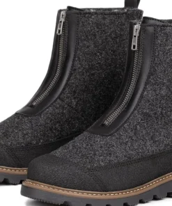 Pomar Women's Unari GORE-TEX Ankle Boot Granit Felt/pu-suede