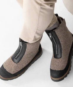 Pomar Women's Unari GORE-TEX Ankle Boot Sand Felt/pu-suede