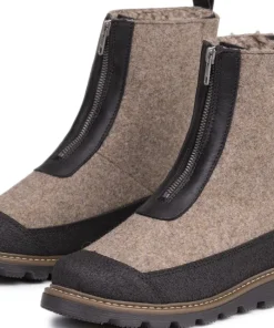 Pomar Women's Unari GORE-TEX Ankle Boot Sand Felt/pu-suede