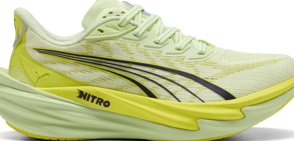 Puma Women's Deviate Nitro 4 Apple Spritz-lux Lime