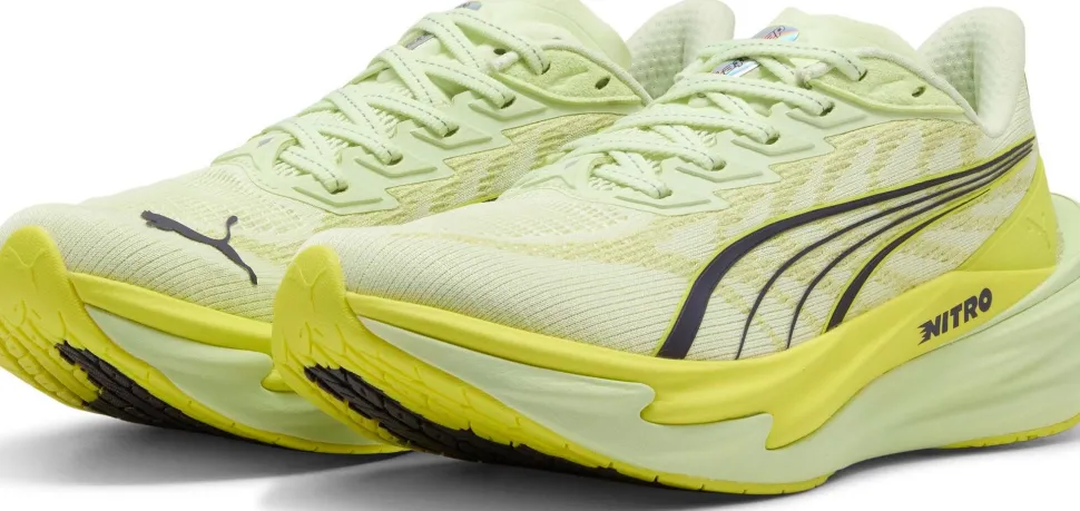 Puma Women's Deviate Nitro 4 Apple Spritz-lux Lime