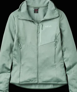Rab Women's Ascendor Light Hoody Dark Fig Green